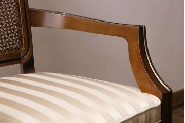 展示美品　maruni(マルニ)　地中海ロイヤル 　シャルル　アームチェア(ダイニングチェア、椅子)(定価約13万円)(2)