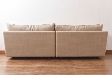 展示美品　arflex(アルフレックス)　A・SOFA 10　クッション付き　4人掛けアームソファ(定価約70万円)