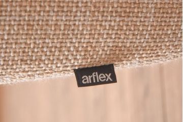 展示美品　arflex(アルフレックス)　A・SOFA 10　クッション付き　4人掛けアームソファ(定価約70万円)