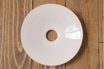 昭和レトロ　懐かしさと温かみを感じるシンプルな平笠シェードのペンダントライト(電笠、吊り下げ照明、天井照明)(1)