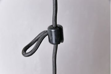 和製アンティーク　球体のシルエットが魅力の切子シェード(天井照明)