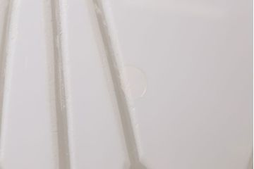 和製アンティーク　球体のシルエットが魅力の切子シェード(天井照明)