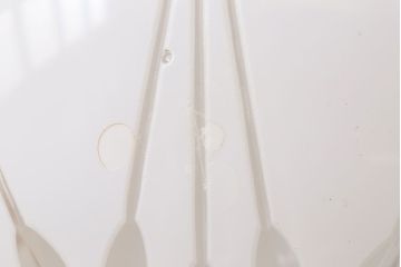 和製アンティーク　球体のシルエットが魅力の切子シェード(天井照明)