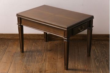 中古美品　maruni(マルニ)　地中海ロイヤルシリーズ　エンドテーブル(サイドテーブル、コーヒーテーブル)(定価約11万円)