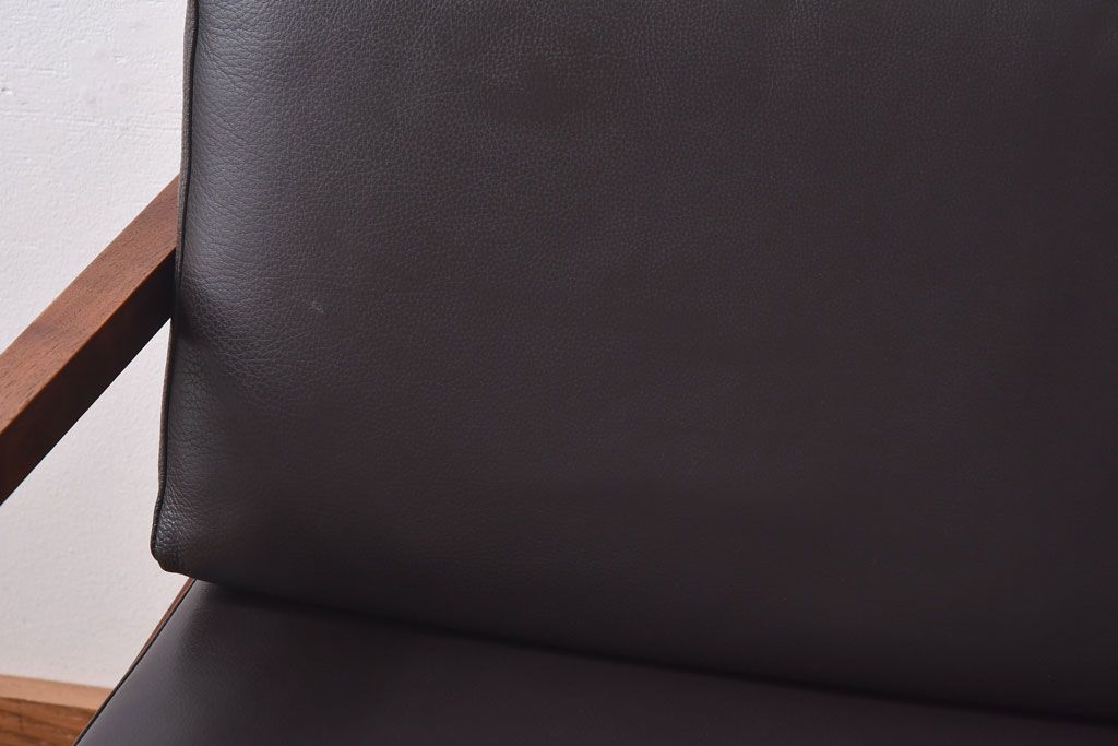 中古　日本フクラ(HUKLA)　ARIA(アリア)　1Pソファ(アームソファ、チェア)(定価約18万円)