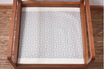 中古　日本フクラ(HUKLA)　ARIA(アリア)　1Pソファ(アームソファ、チェア)(定価約18万円)