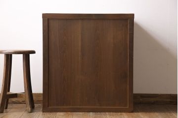 アンティーク家具　和製アンティーク　ヒノキ材　小振りなサイズ感が魅力の帳場小箪笥(タンス、収納棚)