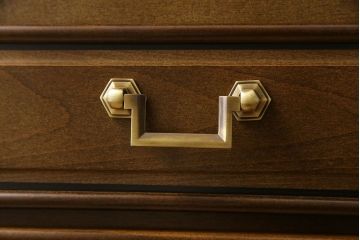 中古　極美品　maruni(マルニ)　地中海ロイヤルシリーズ　TEL・FAX台68(電話台・サイドチェスト)(定価約12万円)