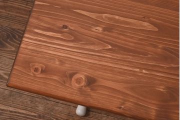 ラフジュ工房オリジナル　ヒノキ材　リフティングテーブル(サイドテーブル、センターテーブル、作業台)(1)