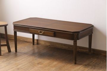 中古　極美品　maruni(マルニ)　地中海ロイヤルシリーズ　センターテーブル112(定価約13万円)