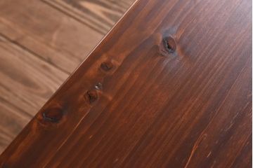 ラフジュ工房オリジナル　ヒノキ材　昇降式リビングテーブル(リフティングテーブル、サイドテーブル、センターテーブル、作業台)(1)