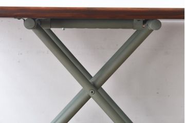 ラフジュ工房オリジナル　ヒノキ材　昇降式リビングテーブル(リフティングテーブル、サイドテーブル、センターテーブル、作業台)(1)