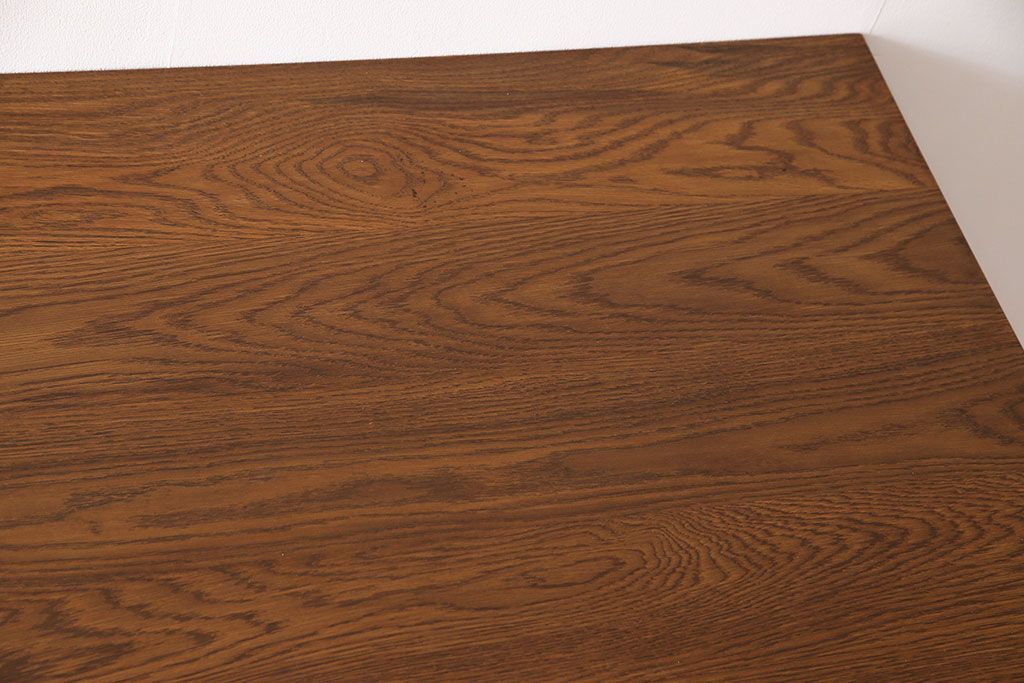 ラフジュ工房オリジナル 8脚格納スツール付きテーブル(ペイント作業台、机)