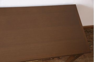 中古　特注品!　maruni(マルニ)　地中海ロイヤルシリーズ　ワイドデスク(ダイニングテーブル)(定価約36万円)