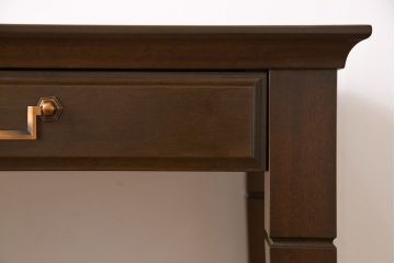 中古　特注品!　maruni(マルニ)　地中海ロイヤルシリーズ　ワイドデスク(ダイニングテーブル)(定価約36万円)
