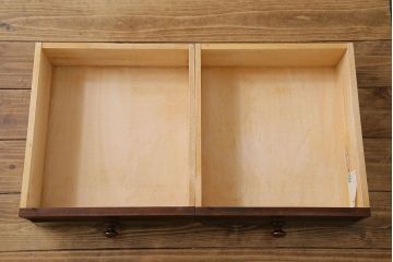 【N様ご成約分】中古　北海道民芸家具　OM151　上品な佇まいの食器棚(キャビネット、収納棚)(定価130万円)