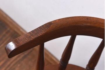 中古　柏木工　上質な木の風合いを楽しめるキッズチェア(子供用チェア、椅子)