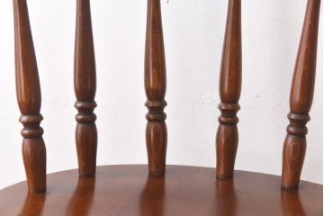 中古　柏木工　上質な木の風合いを楽しめるキッズチェア(子供用チェア、椅子)