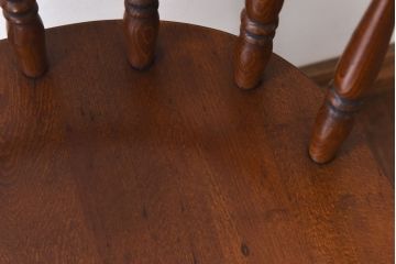 中古　柏木工　上質な木の風合いを楽しめるキッズチェア(子供用チェア、椅子)