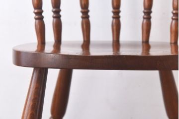 中古　柏木工　上質な木の風合いを楽しめるキッズチェア(子供用チェア、椅子)