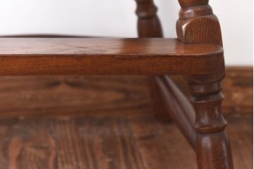 中古　柏木工　上質な木の風合いを楽しめるキッズチェア(子供用チェア、椅子)