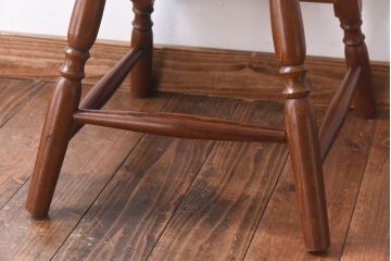 中古　柏木工　上質な木の風合いを楽しめるキッズチェア(子供用チェア、椅子)