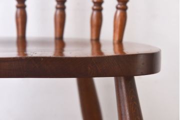中古　柏木工　上質な木の風合いを楽しめるキッズチェア(子供用チェア、椅子)
