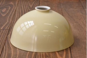 オールドノリタケ・則武(日陶)　チューリップ　照らすと透ける模様が魅力の電笠(天井照明、シェード)