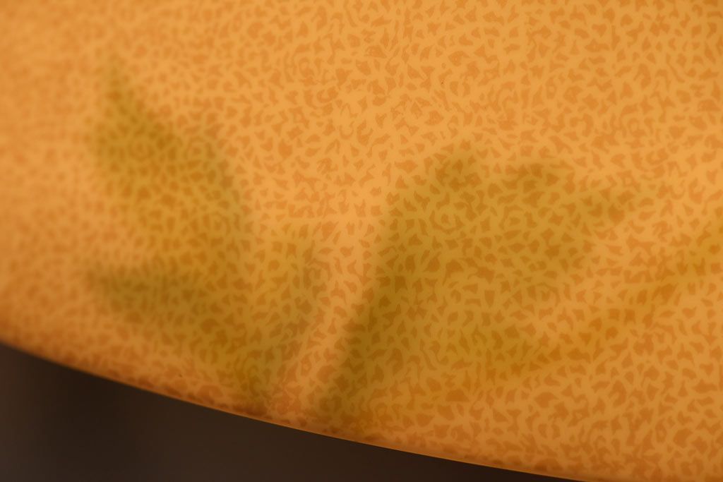 オールドノリタケ・則武(日陶)　ポピー(芥子)　照らすと透ける模様が魅力の電笠(天  井照明、シェード)