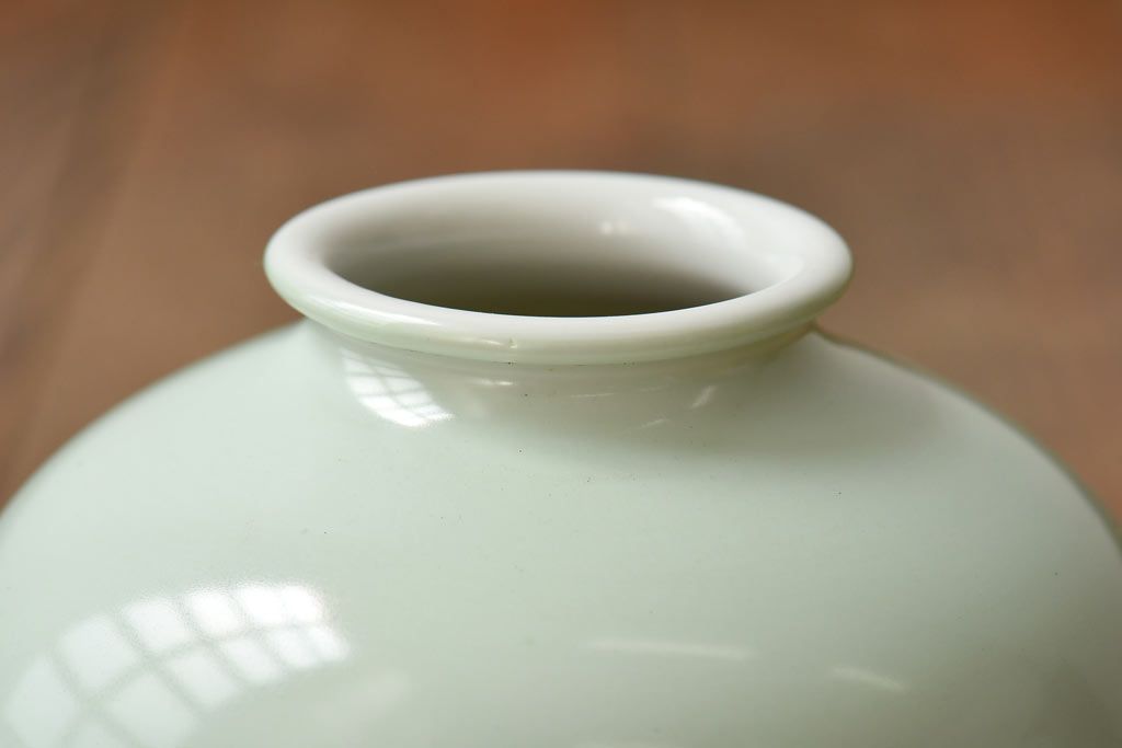 オールドノリタケ・則武(日陶)　やわらかな色合いが魅力的な電笠(天井照明、シェード)