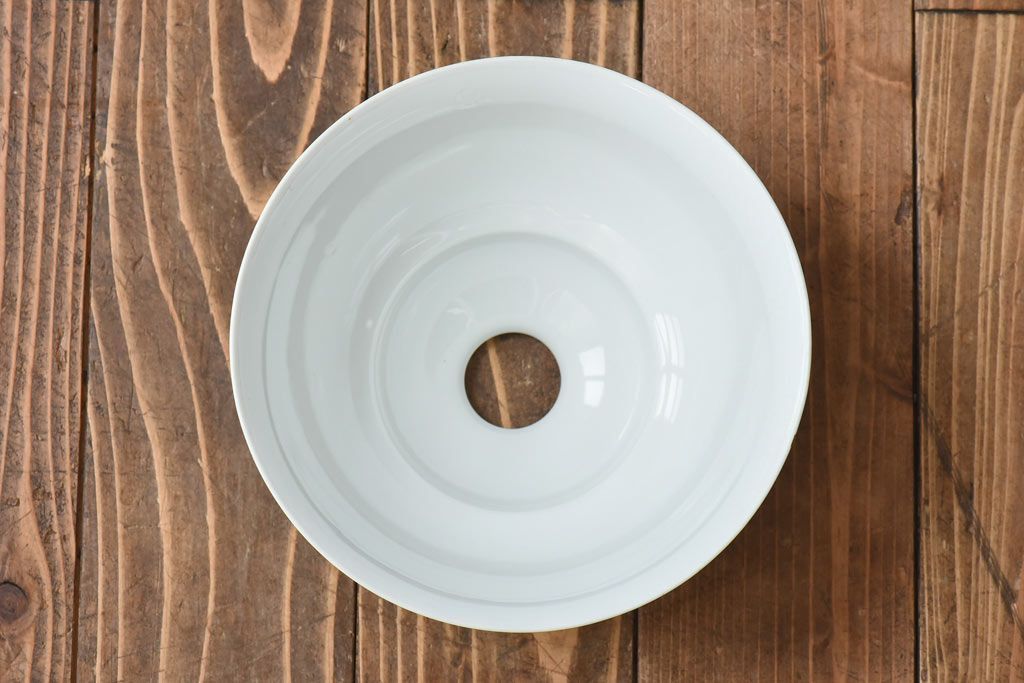 オールドノリタケ・則武(日陶)　やわらかな色合いが魅力的な電笠(天井照明、シェード)