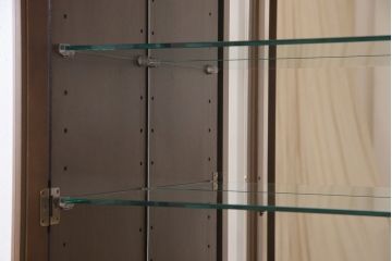 中古　極美品　maruni(マルニ)　地中海ロイヤルシリーズ　飾り棚80(キュリオケース、陳列棚)(定価約48万円)
