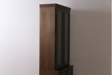 中古　極美品　maruni(マルニ)　地中海ロイヤルシリーズ　飾り棚80(キュリオケース、陳列棚)(定価約48万円)