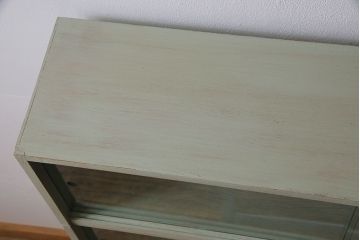 ペイント家具　淡い色合いがかわいらしいシンプルモダンなスタッキング本箱(飾り棚  、キャビネット)