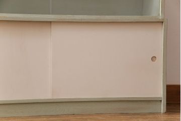ペイント家具　淡い色合いがかわいらしいシンプルモダンなスタッキング本箱(飾り棚  、キャビネット)