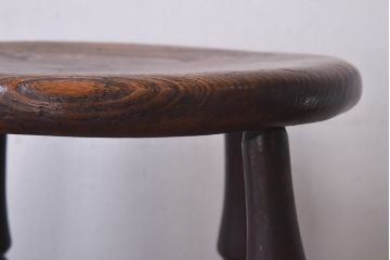 アンティーク雑貨　イギリスアンティーク　上品な佇まいのスツール(イス、チェア、花台)