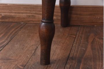 アンティーク雑貨　イギリスアンティーク　上品な佇まいのスツール(イス、チェア、花台)