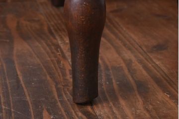 アンティーク雑貨　イギリスアンティーク　上品な佇まいのスツール(イス、チェア、花台)