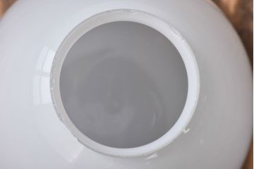 昭和レトロ　ぽってりしたシルエットが愛らしいペンダントライト(天井照明、吊り照明)