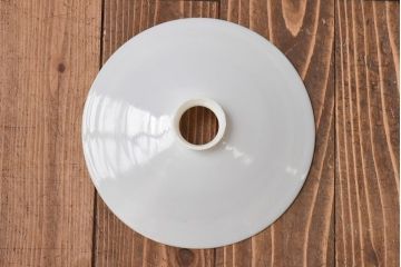 昭和レトロ　懐かしさと温かみを感じるシンプルな平笠シェードのペンダントライト(電笠、吊り下げ照明、天井照明)(3)