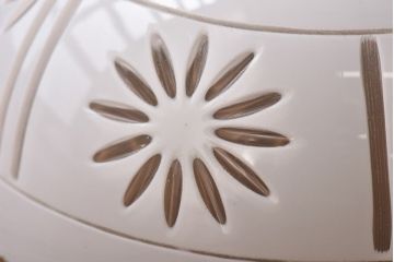 和製アンティーク　ノスタルジックな雰囲気漂う切子シェード(天井照明、電笠、ペンダントライト)