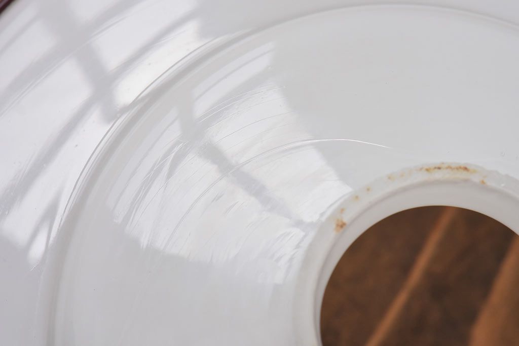 昭和レトロ　網目のような花模様が愛らしいペンダントライト(天井照明、吊り下げ照明)