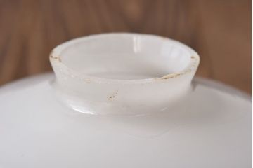 昭和レトロ　網目のような花模様が愛らしいペンダントライト(天井照明、吊り下げ照明)