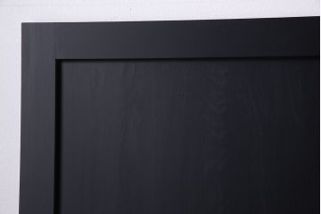大正ロマン　モダンな雰囲気が魅力のペイント帯戸(ガラス帯戸、引き戸、建具)4枚セット