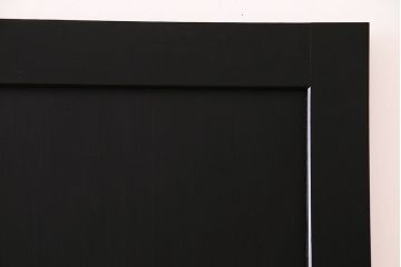 大正ロマン　モダンな雰囲気が魅力のペイント帯戸(ガラス帯戸、引き戸、建具)4枚セット