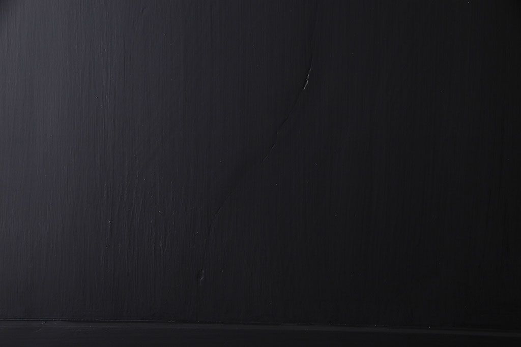 大正ロマン　モダンな雰囲気が魅力のペイント帯戸(ガラス帯戸、引き戸、建具)4枚セット