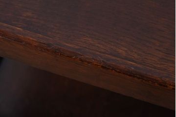 アンティーク雑貨　イギリスアンティーク　オーク材　シンプルで使い勝手の良いトロリー(キッチンワゴン、サイドワゴン)