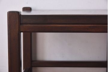 アンティーク雑貨　中古　民芸家具　シンプルで使い勝手の良いスツール(サイドテーブル、飾り台、椅子)