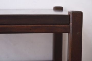 アンティーク雑貨　中古　民芸家具　シンプルで使い勝手の良いスツール(サイドテーブル、飾り台、椅子)