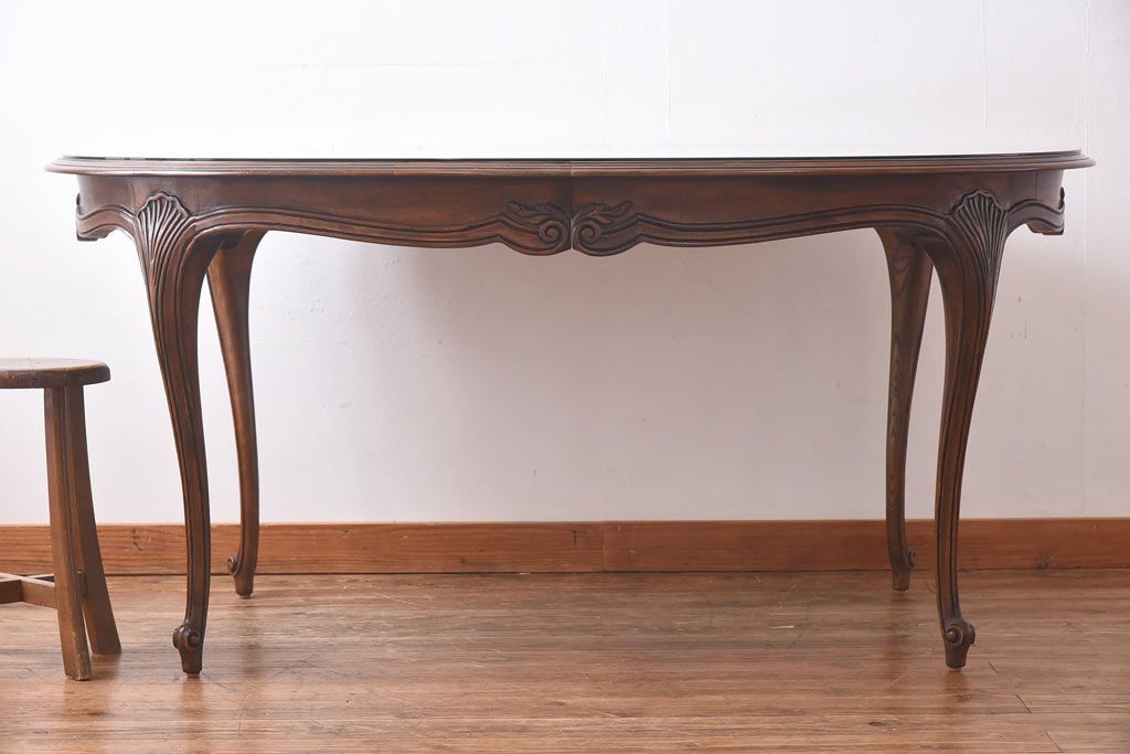 中古　DREXEL HERITAGE(ドレクセルヘリテイジ)　old continent(オールドコンチネント)　ダイニングテーブル(定価約98万円)